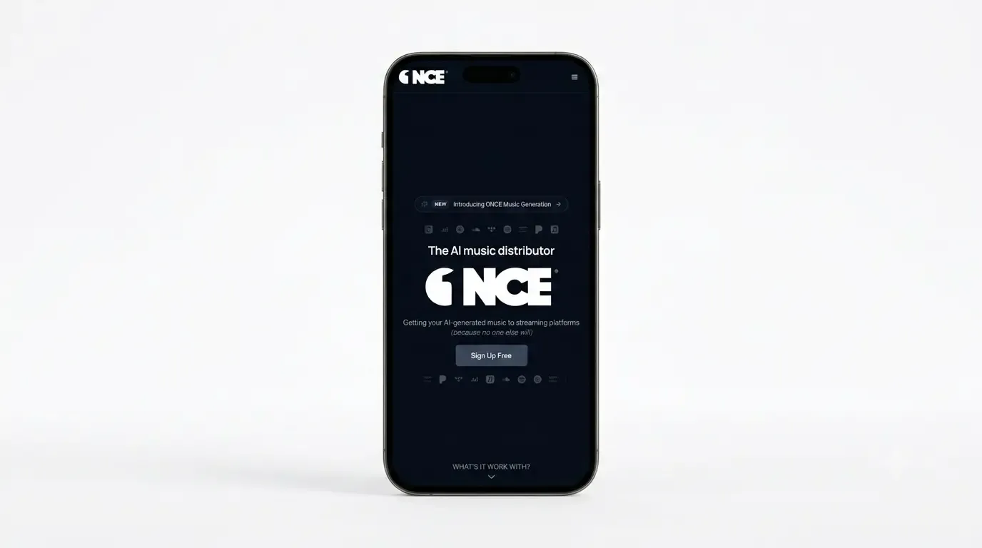 Once AI Music Distribution