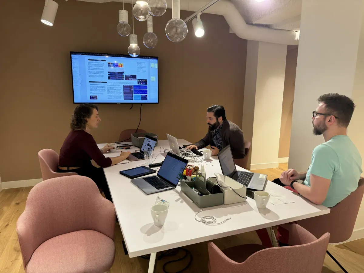Team collaboration session